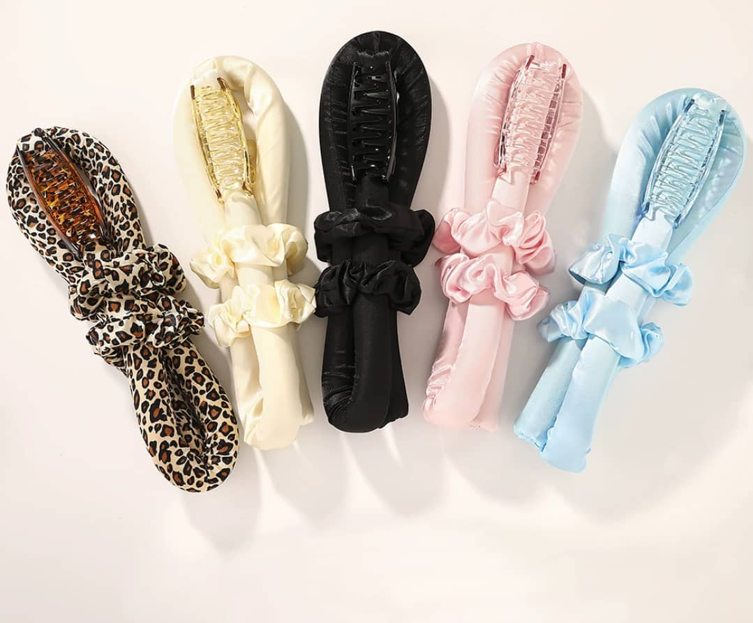 Touched Crowns Satin Heatless Curl Rod