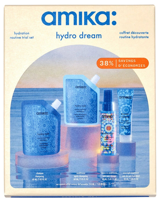 Amika Hydro Dream Hydration Routine Trial Set