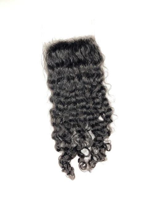 Raw Burmese Curly Lace Closure